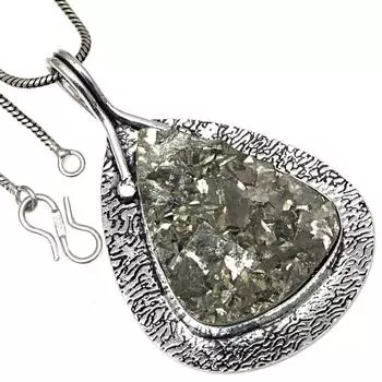 Ожерелье Drusy Gemstone Handmade Antique Jewelry 2.25