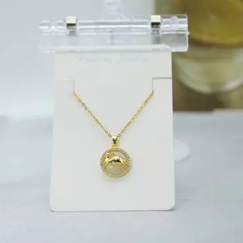 Ожерелье «Двенадцать созвездий» для женщин, трендовая личность, темперамент, круглая цепочка с бриллиантами и подвеской на шею с ювелирными изделиями