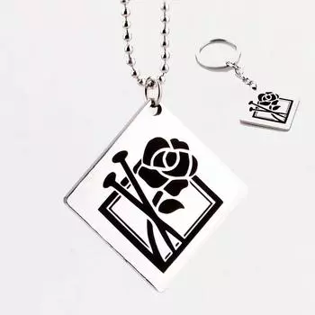 Ожерелье дзюдзюцу кайсэн из нержавеющей стали с подвеской в виде изображения, стильное украшение в стиле моэ, коллекция аниме, инструменты для костюмов, повседневная жизнь, сатору годзё юдзин