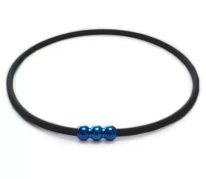 Ожерелье Erg Synapse ZERO x S размер 45 см (черный синий)