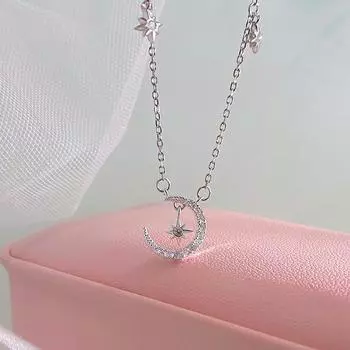 Ожерелье Fantasy Moon, женское легкое, роскошное, высококачественный дизайн, новая подарочная цепочка для ошейника