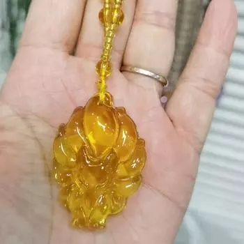 Ожерелье Fox Queen Подвеска Nine-Tailed Fox Ожерелье средней длины Fox Ожерелье на удачу 3