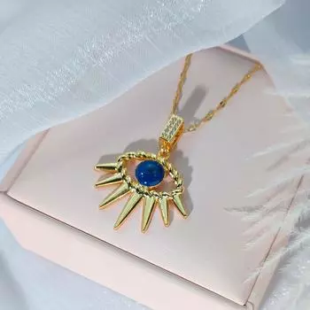 Ожерелье Глаз Дьявола Женский Дизайн Индивидуальность Универсальный Темперамент Цепочка для Ключицы