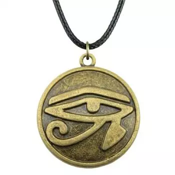 Ожерелье «Глаз Гора», принадлежности для изготовления ювелирных изделий, винтажные модные украшения на шею A15-1pcs-21x18mm