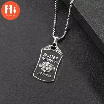 Ожерелье Hi Ring Ins Hip-hop Dance Мужское и женское ожерелье с подвеской