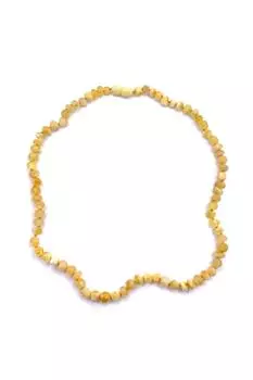 Ожерелье из 100% оригинального натурального камня, сертифицированное янтарем, модель 8