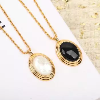 Ожерелье из агата из серебра 925 пробы с рябчиками, ожерелье высокого класса на осень и зиму 925 silver белый