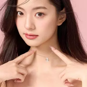 Ожерелье из чистого серебра S999, легкая роскошная цепочка для ключицы в стиле меньшинства