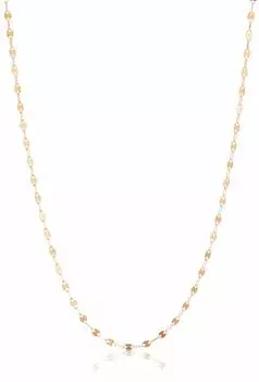 Ожерелье из цветочной цепи 18 карат 40 см GNSPA 40 [Exedia]