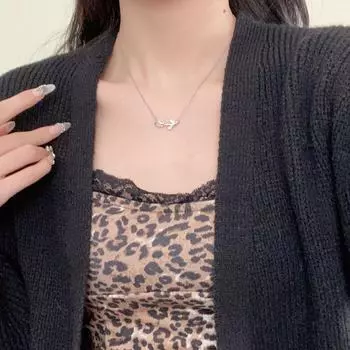 Ожерелье из французских тюльпанов : Высококачественная цепочка на ключицу из циркония, милый и универсальный стиль для женщин. null