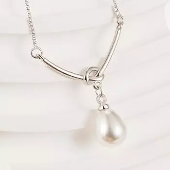 Ожерелье из имитации жемчуга Wind, узлы, особый дизайн формы, ювелирные изделия в стиле легкой роскоши