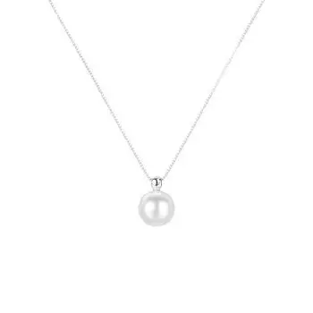 Ожерелье из искусственного жемчуга для женщин; кулон свитер ожерелье; милое ожерелье ювелирный аксессуар