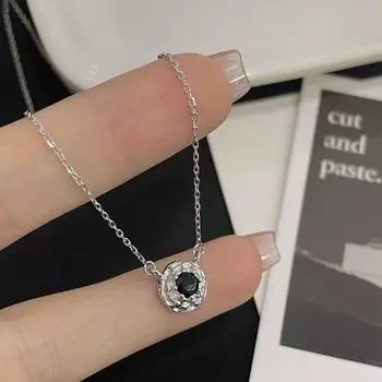 Ожерелье из лавы Нишевый дизайн, стиль Insky, модная индивидуальность и крутой стиль