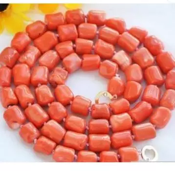 ОЖЕРЕЛЬЕ из натурального 34-дюймового массивного розового коралла