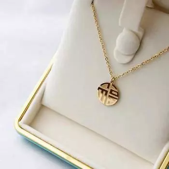 Ожерелье из нержавеющей стали для женщин, титановые подвески, цепочка для свитера, циркониевые женские трендовые украшения 2022 года