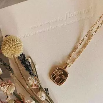 Ожерелье из нержавеющей стали с маргаритками, простая цепочка на ключицу для женщин, украшение, ювелирное колье, Cadeaux Pour Les Femmes Fashion