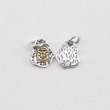 Ожерелье из пеньковой веревки, сплетенное вручную, аксессуары Zagiram, двухцветный кулон Zagiram из сплава, бусины-разделители в виде танцующего льва