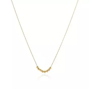 Ожерелье из позолоченной нержавеющей стали в стиле ретро, многослойная цепочка на ключицу, ожерелье из титановой стали