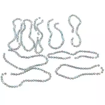 Ожерелье из прозрачных зеленых стеклянных бусин диаметром 6 мм, кристально чистых зеленых хрустальных бусин