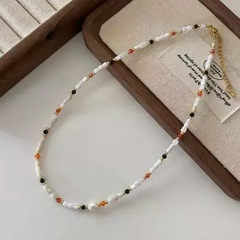 Ожерелье из ракушек не выцветает, женская летняя высококачественная цепочка на шею Yiwu Accessories Holiday Sweeper Chain