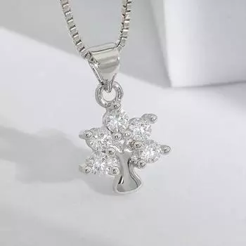 Ожерелье из розового золота с миниатюрной веточкой и оригинальным дизайном, модная подвеска в стиле ниши, японский и корейский дизайн, ожерелье «Дерево жизни»