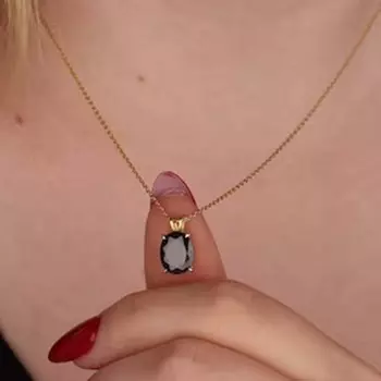 Ожерелье из синего сапфира, созданное лабораторией из драгоценных камней, серебро 925 пробы, ювелирные изделия ручной работы, подарок на свадьбу, дизайнерское ожерелье 16 inch