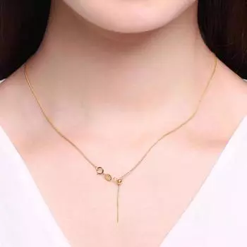 Ожерелье из стерлингового серебра 925 пробы с подвеской в виде маленького отверстия, рисунок своими руками, регулируемое ожерелье