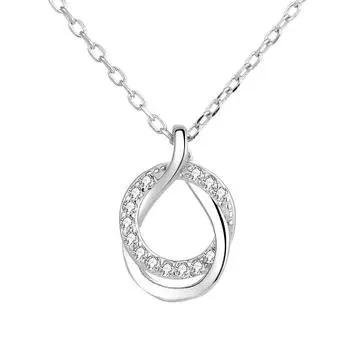 Ожерелье из стерлингового серебра 925 пробы в корейском стиле, универсальный модный новый набор цепочек, серебряные ювелирные изделия 925