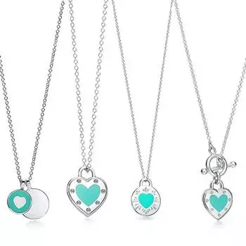 Ожерелье из стерлингового серебра 925 пробы, оригинальное брендовое модное ювелирное украшение, подарок на годовщину фестиваля, парное ожерелье 50cm