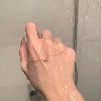 Ожерелье из стерлингового серебра 925 пробы с бриллиантами, женское ожерелье особого дизайна, легкая роскошная высококачественная простая цепочка на ключицы, антиаллергенная 925