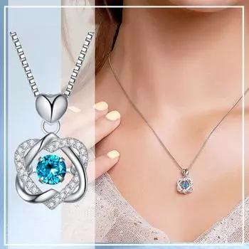 Ожерелье из стерлингового серебра с бьющимся сердцем, студенческая легкая роскошная высококачественная цепочка на ключицу, подарок на день рождения для подруги серебряный