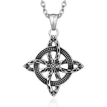 Ожерелье из титановой стали Niche Personality Nordic Traditional Accessories