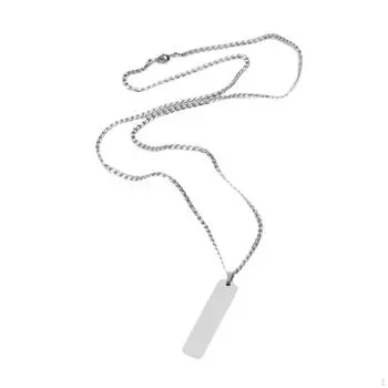 Ожерелье из титановой стали с карабином для праздничного подарка на День святого Валентина золотой