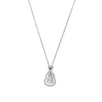 Ожерелье из тыквы Ruyi в свежем и универсальном стиле, новая натуральная и нишевая цепочка для воротника