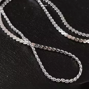 Ожерелье из витой двойной нити для женского меньшинства, дизайн на Новый год