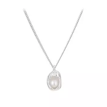 Ожерелье из жемчуга Pod для женщин; модное и роскошное украшение в виде цепочки на ключицу.