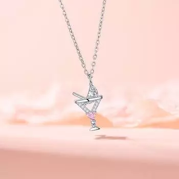 Ожерелье Juice для женщин, индивидуальная дорожная бижутерия, цепочка на ключицу из нержавеющей стали