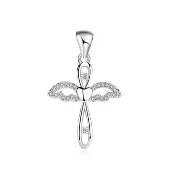 Ожерелье-крест для женщин, персонализированный модный кулон, цепочка на ключицу, цепочка на шею