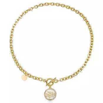 Ожерелье Крест Любви из рябчика, Ожерелье, Женская цепочка для свитера, Модные аксессуары