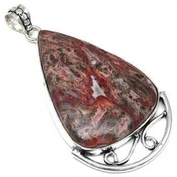 Ожерелье Leopard Skin Jasper Gemstone Gift For Her Jewelry 2.5