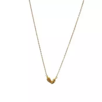 Ожерелье Love для женщин, легкая, роскошная, нишевая, простая, ключичная цепочка, новый стиль, сладкий темперамент