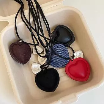 Ожерелье Love Hemp Rope для женщин, легкая роскошная ретро-мода, универсальная цепочка на шею, цепочка на свитер