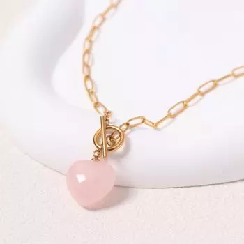 Ожерелье Love, высококачественный кулон, цепочка на ключицу, универсальное на каждый день, подходит для девушки