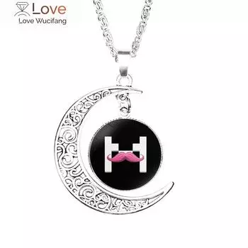 Ожерелье Markiplier Moon для мальчиков, ювелирные изделия в форме купола, женские аксессуары для вечеринок, подвеска из нержавеющей стали для дам, для влюбленных, для девочек, ювелирные изделия, цепочка для мужчин 20mm