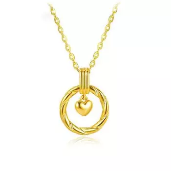 Ожерелье Mobius Love Женская мода Личность Circle Your Heart Высококачественное ожерелье Подарок на День святого Валентина