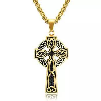 Ожерелье Мужское Личность Титановая Сталь Подвеска Ретро Властная Подвеска Ювелирные Изделия