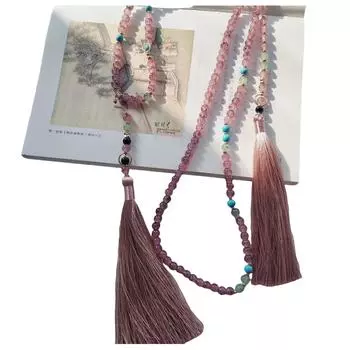 Ожерелье на ключицу Guofeng Cheongsam Hanfu Высококачественные четки Аксессуары