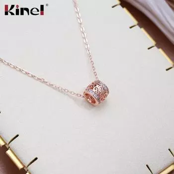 Ожерелье на талию Kinel для женщин, полый дизайн, роскошные украшения из циркона