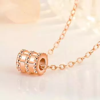 Ожерелье на тонкую талию ко Дню святого Валентина, женская короткая цепочка с крестиком на ключицу, посеребренная элегантная цепочка «Темпераментная супер-фея»