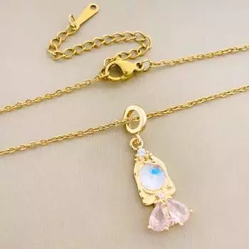 Ожерелье не теряет цвет, летнее мультяшное злодейское новое модное ожерелье из титановой стали, ожерелье Senior Sense Of Hundred с цепочкой на ключицу